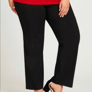 Avenue Super Stretch Bootcut Pant Black